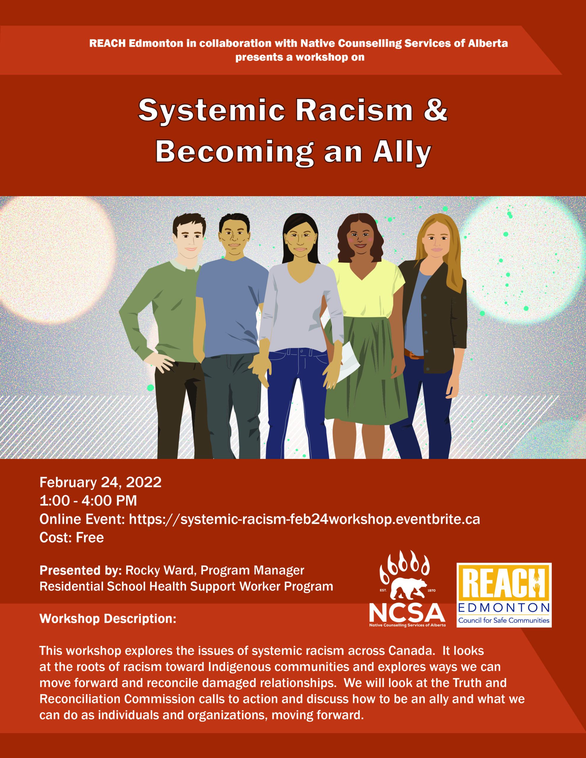 NCSA Systemic Racism and Allyship Presentation Poster